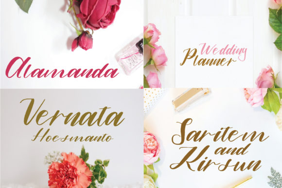 Alamanda: A Handwritten Font for Editorial Design