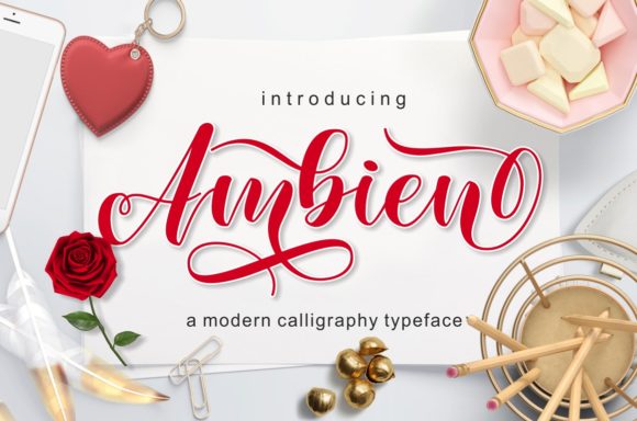 Ambien: A Premium Handwritten Font for Polished Branding