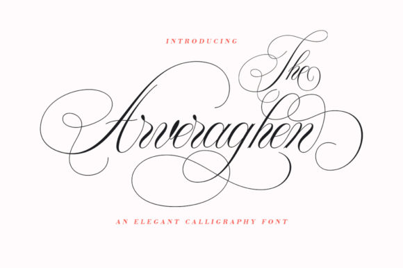 Arveraghen: A Delicate Handwritten Font for Elegant Branding