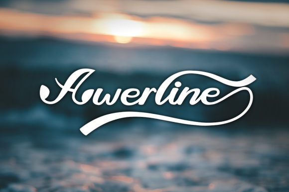Awerline: The Handwritten Font for Modern Branding