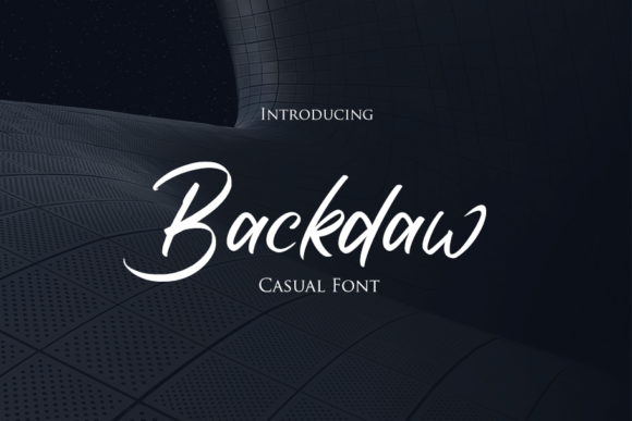 Backdaw: A Timeless Handwritten Font for Crafters