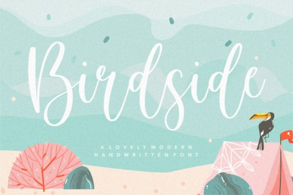 Birdside: A Timeless Handwritten Font for Makers