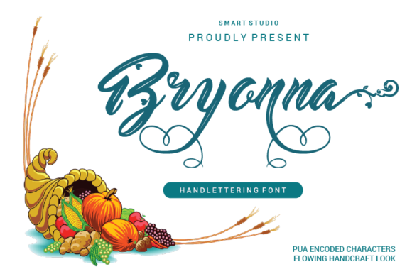 Bryonna: An Elegant Handwritten Font for Crafters
