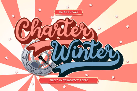 Charter Winter: A Handwritten Font for Your Brand