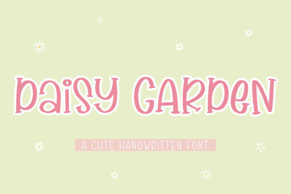 Daisy Garden: A Quirky Handwritten Font for Editorial Design
