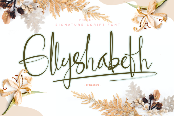 Ellyshabeth: A Review of This Elegant Script Font