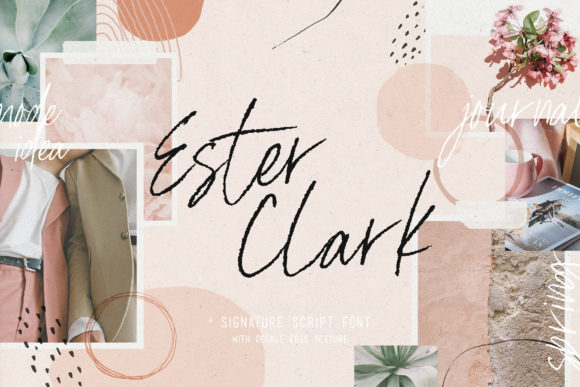 Ester Clark: A Handwritten Font for Polished Branding