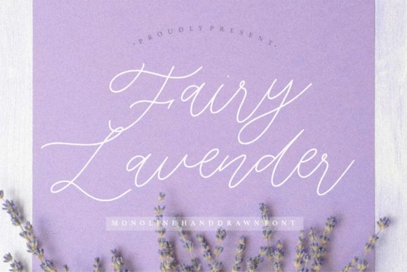 Fairy Lavender: A Handwritten Font for Campaigns