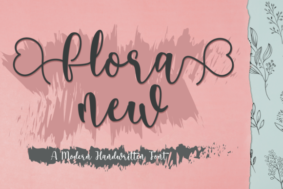 Flora: A Premium Script Font for Modern Web Design