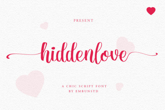 Hidden Love: A Handwritten Font for Marketers