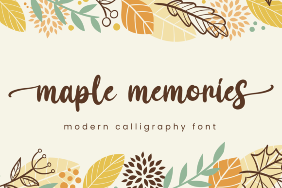 Maple Memories: A Timeless Handwritten Font for Editorial Design
