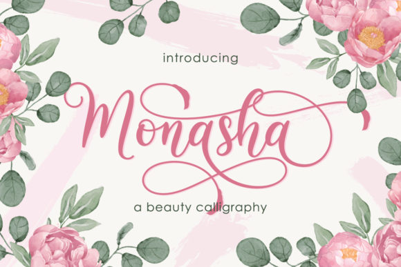 Monasha: A Premium Handwritten Font for Campaigns