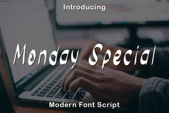 Monday Special: A Sweet Handwritten Font for Brand Identity