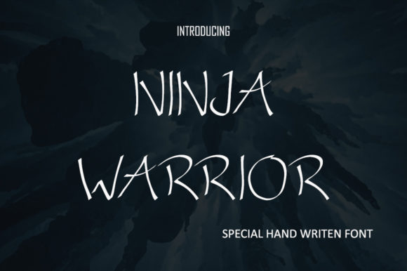 Ninja Warrior Font: A Bold Script for Campaigns