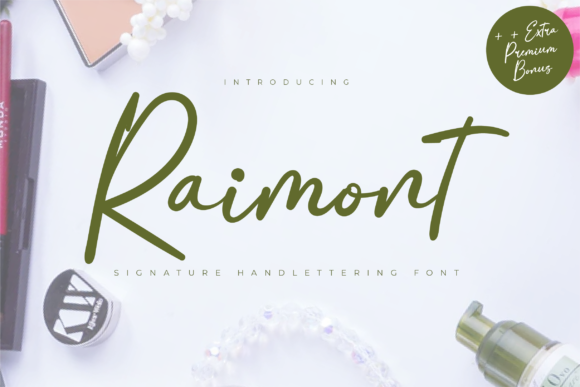 Raimont: The Handwritten Font for Campaigns