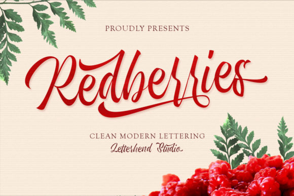 Redberries: A Handwritten Font for Marketing Impact