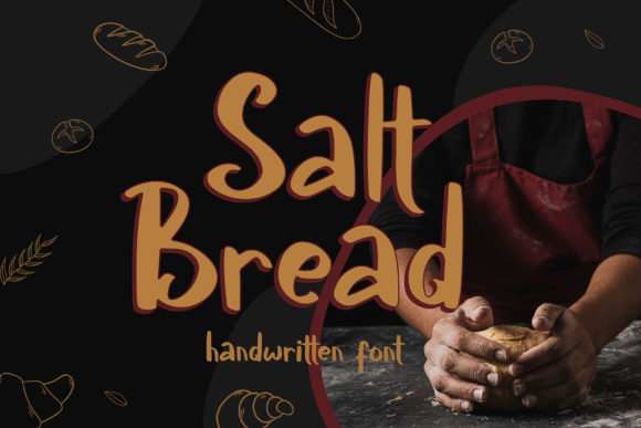 Salt Bread: A Chunky Handwritten Font for Makers