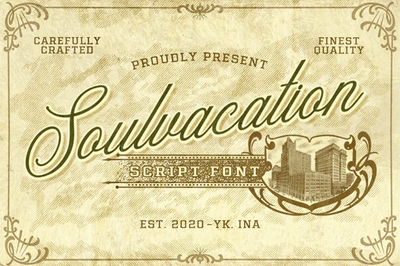 Soulvacation: A Review of This Elegant Handwritten Font
