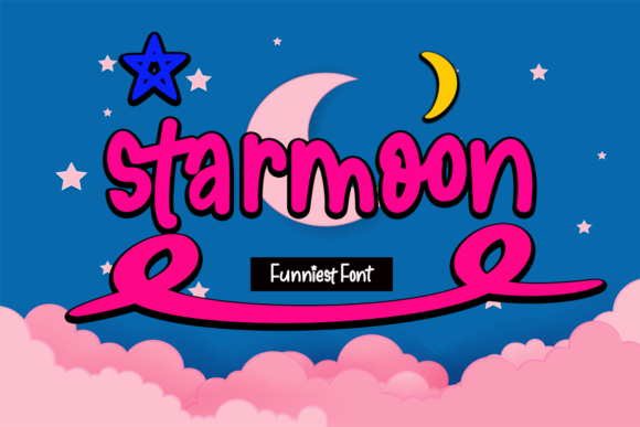 Starmoon: A Quirky Handwritten Font for Marketers