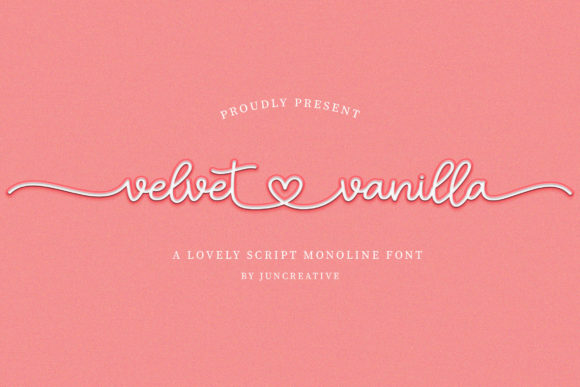Velvet Vanilla: A Charming Script Font for Editorial Design