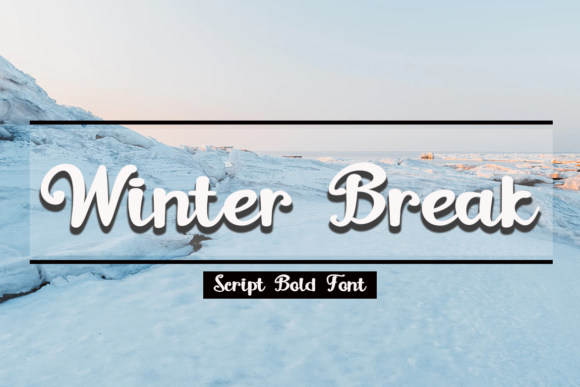 Winter Break: A Handwritten Font for Modern Web Design
